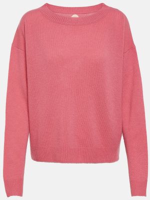 Sweter z kaszmiru Jardin Des Orangers różowy