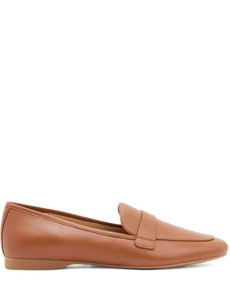 Læder loafers Michael Kors brun