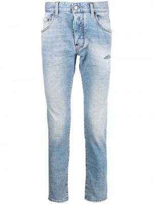 Skinny fit-jeans Dsquared2 blå