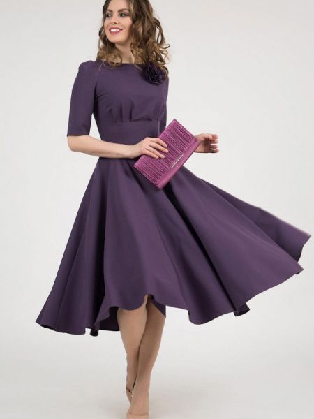Платье Olivegrey фиолетовое