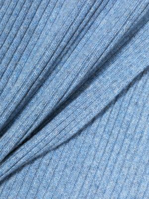Echarpe en tricot N.peal bleu