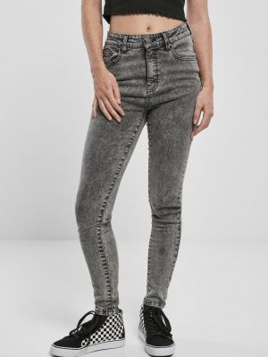 Skinny fit džínsy s vysokým pásom Urban Classics