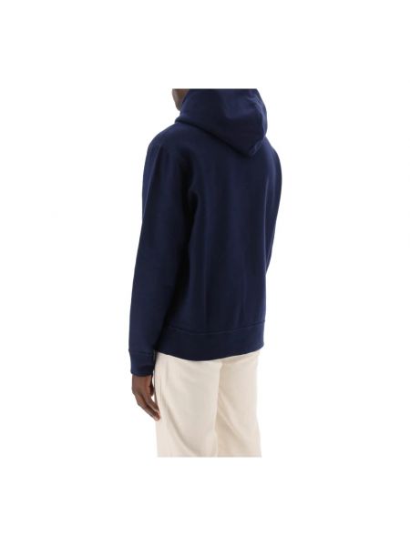 Sudadera con capucha de algodón Polo Ralph Lauren azul
