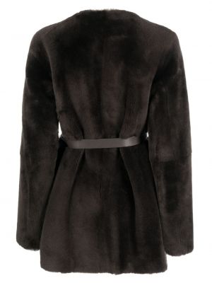 Oboustranný kabát Desa 1972 hnědý