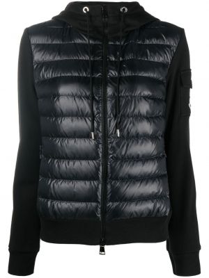 Hette lang jakke Moncler svart