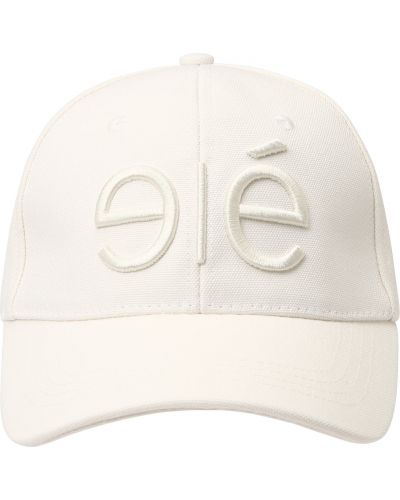 Cappello con visiera Esmé Studios bianco