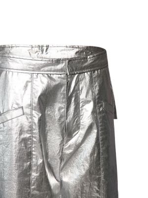 Pantalon en coton Isabel Marant argenté