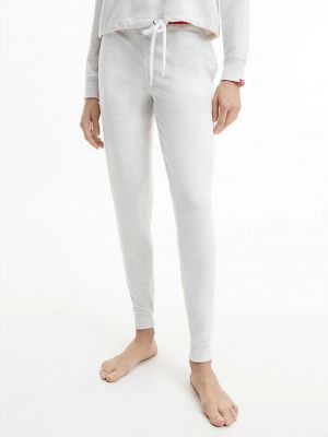 Pantaloni sport Calvin Klein Jeans gri