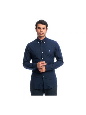 Camisa manga larga Polo Ralph Lauren azul