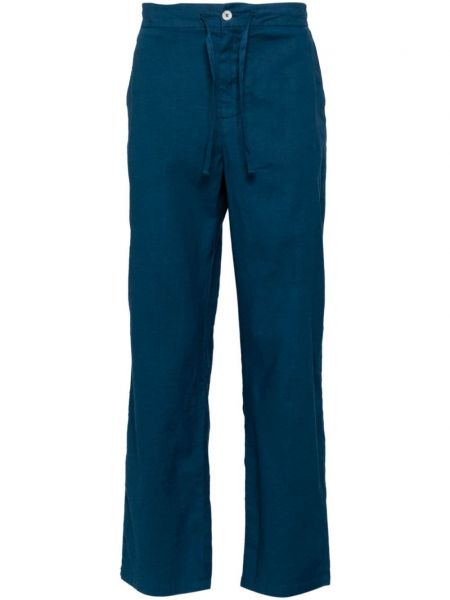 Ravne hlače Frescobol Carioca modra