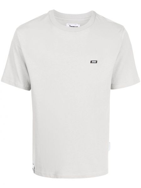 Camiseta con estampado Izzue gris