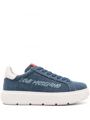 Chunky sneakers Love Moschino kék