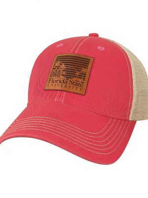 Шляпа League Collegiate Wear розовая
