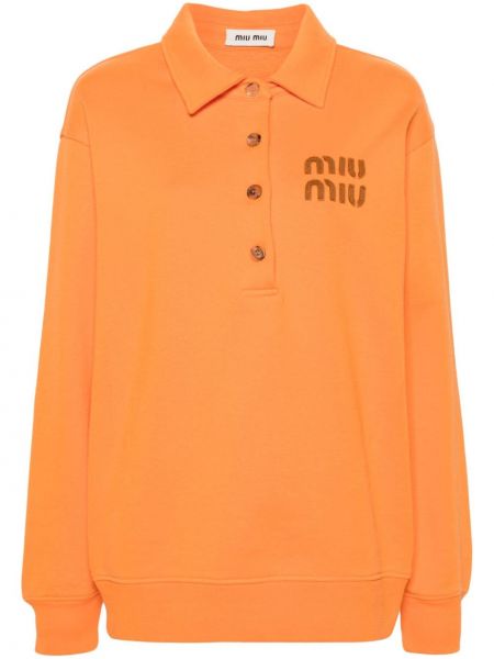 Поло тениска Miu Miu