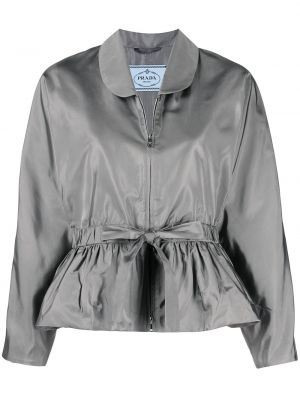 Chaqueta bomber Prada gris