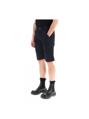 Pantalones cortos de algodón Raf Simons azul