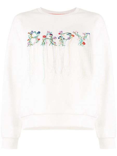 Sudadera con bordado de flores Bapy By *a Bathing Ape® blanco