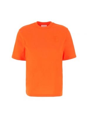 Koszulka Salvatore Ferragamo pomarańczowa