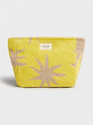 Kozmetična torbica Wouf rumena