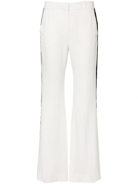Svetlicové nohavice Nina Ricci biela