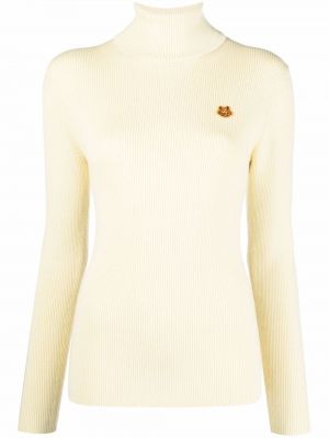 Пуловер Kenzo жълто
