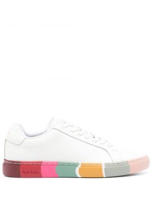 Sneakers con stampa Paul Smith bianco