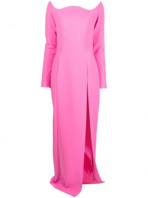 Коктейлна рокля Mônot розово