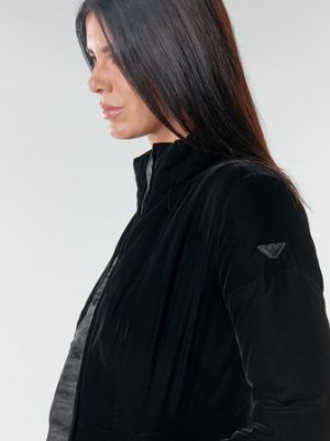 Pikowana kurtka Emporio Armani czarna