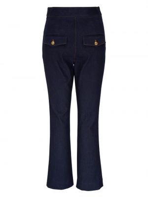High waist straight jeans Veronica Beard blau