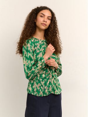 Блуза Karen By Simonsen зелено