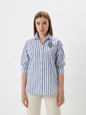 Рубашка с длинным рукавом Lauren Ralph Lauren, белая