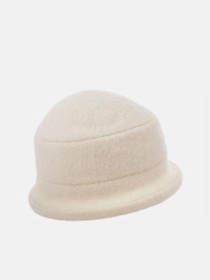 Sombrero de lana Seeberger blanco