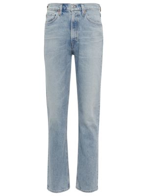 High waist straight jeans Citizens Of Humanity blau