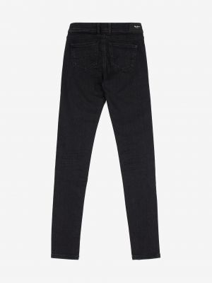 Skinny džíny Pepe Jeans černé