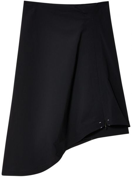 Ασύμμετρη φούστα mini Johanna Parv μαύρο
