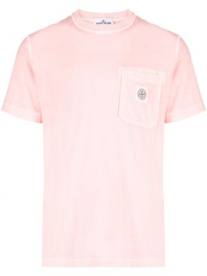 T-shirt Stone Island rosa