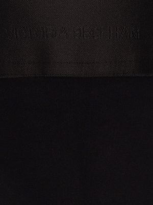 Καλσόν με δαντέλα Victoria Beckham μαύρο