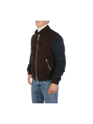 Chaqueta bomber The Jack Leathers marrón