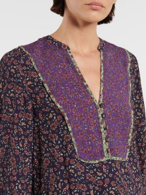 Bluza s cvetličnim vzorcem Veronica Beard