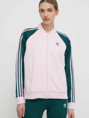 Свитшот свободного кроя Adidas Originals розовый