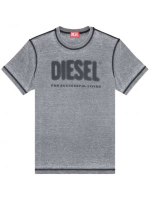 T-shirt Diesel grå