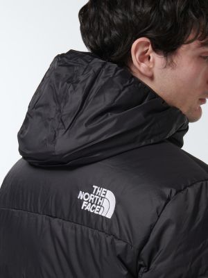 Пухено палто The North Face черно