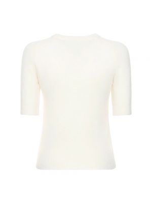 Suéter manga corta Patou blanco