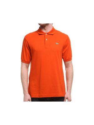 Majica kratki rukavi Lacoste narančasta