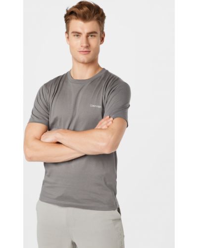 Tričko Calvin Klein sivá