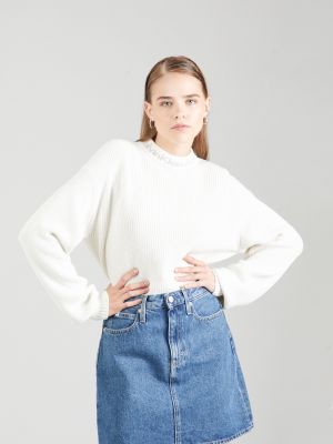 Πουλόβερ Calvin Klein Jeans μπεζ
