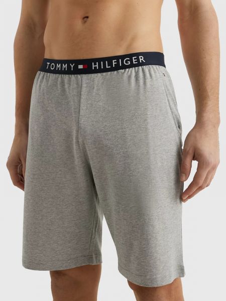 Pizsama Tommy Hilfiger Underwear szürke