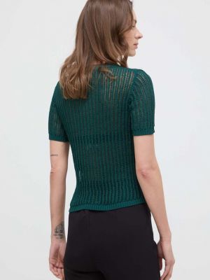 Bavlněný svetr Liviana Conti zelený