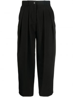 Pantaloni plisate Kenzo negru