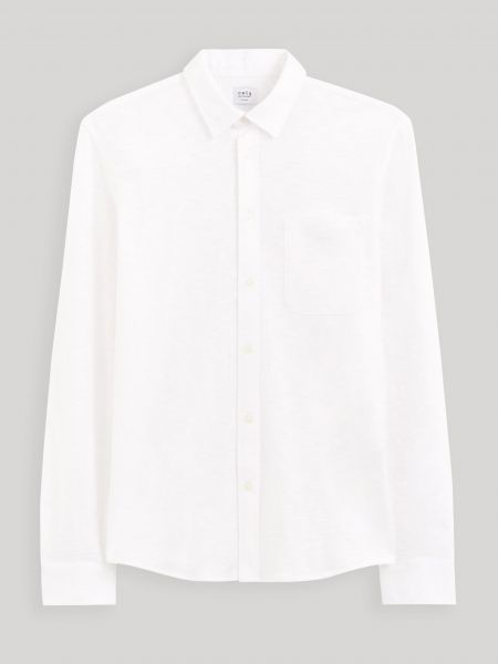 Bavlněná košile Celio bílá